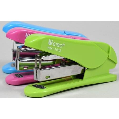 WB-11032 Stapler Standard #24/6 Student Stapler Save Effort Office Accounting Binding Tools School