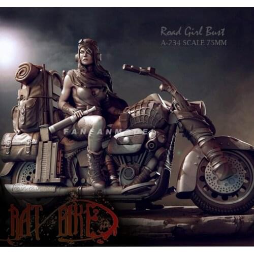 1/24 Resin model kits figure beauty colorless and self-assembled A-234