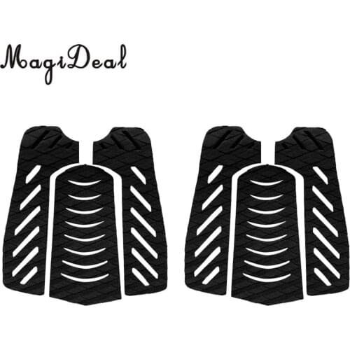 2 set of 6pcs New Diamond Grooved EVA Anti-Slip Surfboard Traction Tail Pads Surfing Surf Deck Grips Water Sport Accessories