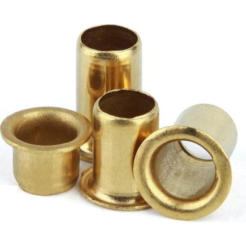 200PCS/LOT M3.5*5/6/7/8MM Tubular Rivets Double-sided Circuit Board PCB Nails Brass Hollow Rivets