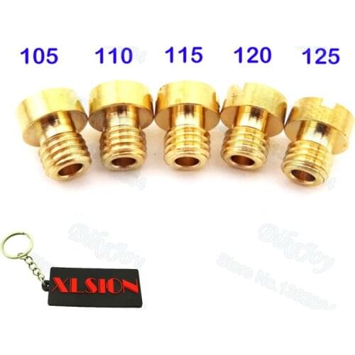 5mm Large Round Carb Main Jets For Pit Dirt Bike Mikuni Carburetor #105 #110 #115 #120 #125