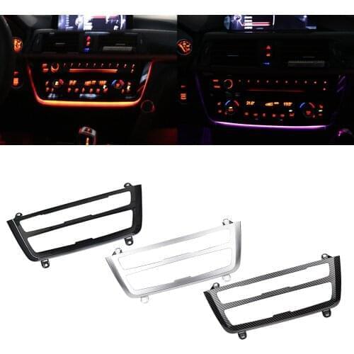 9color/18color Car Illuminated LED AC/Radio Trim Lamp Retrofit For BMW 3 4 M3 M4 Series F30 F31 F32 F33 F34 F36 F80 F82 F83