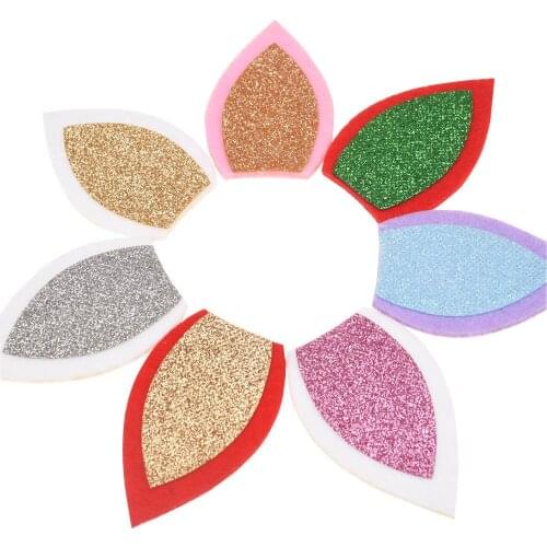 14PCS Boutique Hair Accessories Cute Unicorn Party Accessories Fashion Headwear Flower Headband No Hair Bows No Barrette