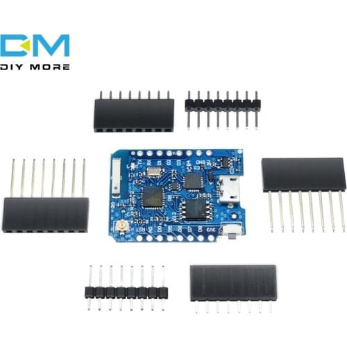 FOR WeMos D1 Mini ESP8266 WIFI Module Development Board Pro 16M Bytes External Antenna Contor ESP8266 WIFI IOT Development Board