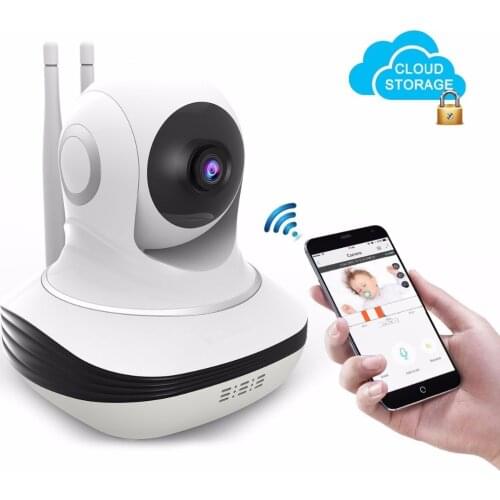 Home Wi-fi Wireless Camera Mini HD 720P IP Security Home Surveillance Baby Monitor Cloud Storage Night Vision Motion Dectection