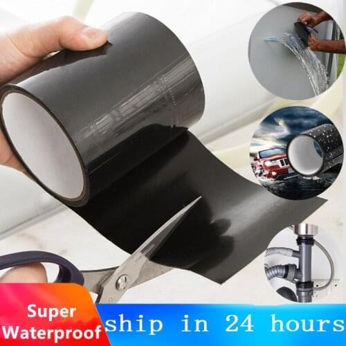 150*10cm Super Fix Strong Waterproof Stop Leak Seal Repair Insulating Tape Performance Self Tape Duct Tape Waterproof Pipe Tape