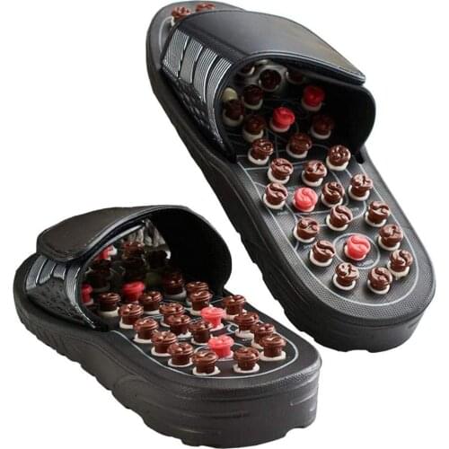 Massage Sandals Foot Calf Plantar Fasciitis Massager Foot Pain Relieve Acupressure Sandals Slippers For Men Women Foot Care