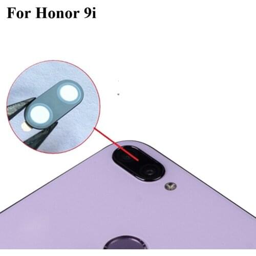 New For Huawei Honor 9i 9 i Replacement back rear camera lens glass Honor 9i glass lens For Honor9i Tested Good