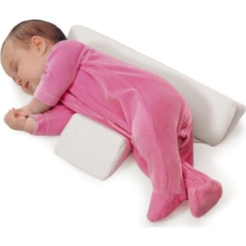 New Newborn Baby Shaping Styling Pillow Anti-rollover Bed Side Triangle Pillow Infant Baby Positioning Pillow For 0-6 months