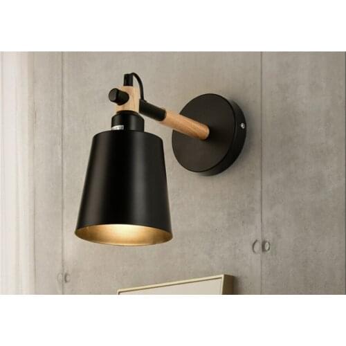 Simple creative wall light led bedroom bedside decoration Nordic designer living room corridor hotel wall lamps Holtel Corridor