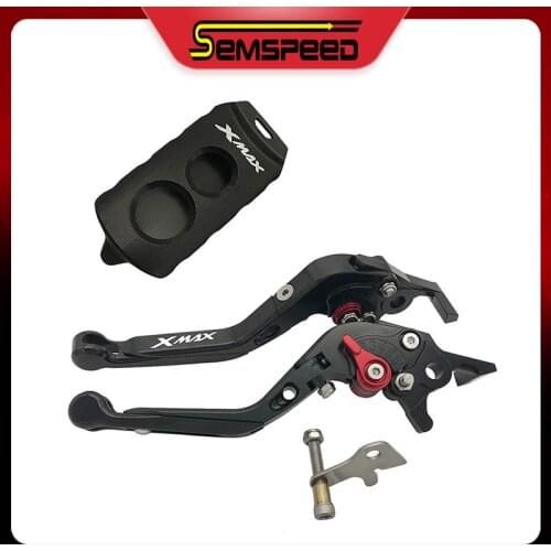 Clutch Brake Lever Key Case Cover Holder Set Semspeed CNC Motorcycle accessories for Yamaha xmax 300 xmax 250 xmax 125 2017-2020