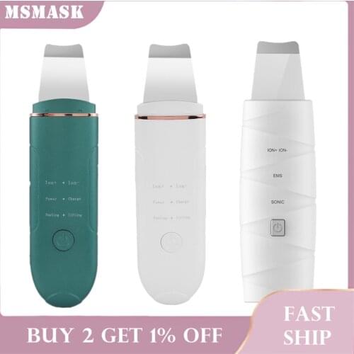 Ultrasonic Cleaning Massager for Face Skin Care Acne Blackheads Remover Cleaner Tool Scrubber Peeling Facial Lift Machine Beauty