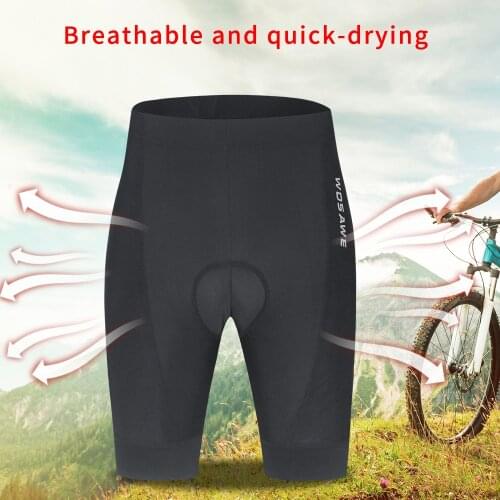 WOSAWE Summer Women Cycling Shorts Reflective 5D Padded Shockproof MTB Bicycle Road Ropa Ciclismo Tights Bike Shorts