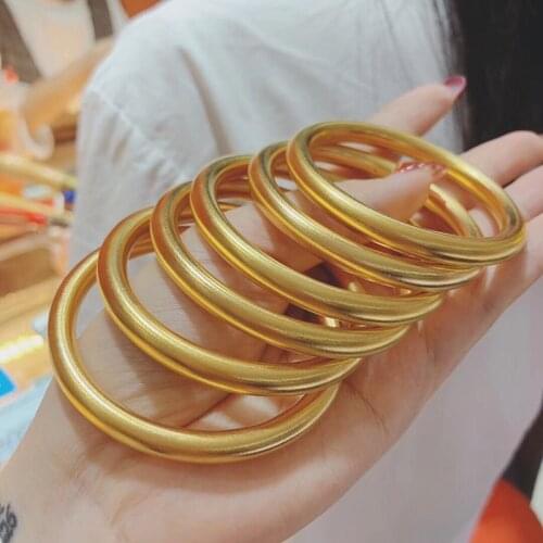 1pcs Fashion High Quality Charm Chic Valentine Gifts Jewelry Copper Gold Women Girls luxury Bracelets & Bangles jewelry Findings