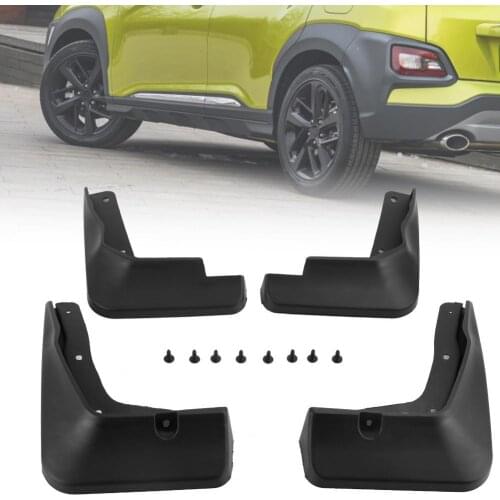 4Pcs Mud Guard Car Mud Flaps Splash Guards for Hyundai Kona Encino Front Rear Fender Mud Flaps Guard Splash Flap Mudguard