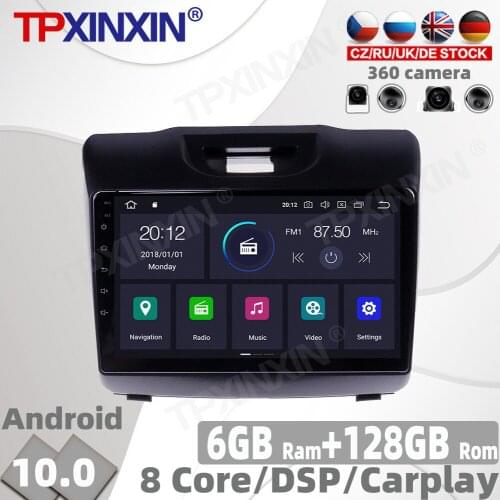 128GB PX6 Android 10.0 For Chevrolet S10 2015 - 2018 Car Radio Multimedia Video Player Navigation GPS Auto 2Din 2 Din No DVD