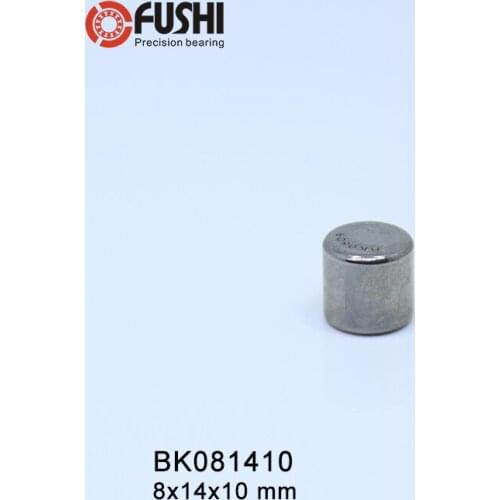 BK081410 Needle Bearings 8*14*10 mm ( 10 Pcs ) Drawn Cup Needle Roller Bearing BK081410 Caged Closed ONE End 25942/8