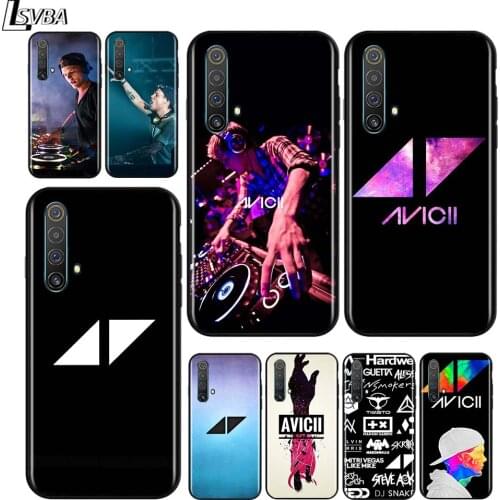 DJ Avicii Tim Bergling R.I.P for OPPO Realme V15 X5 X3 X50 X7 X2 C17 C11 C3 C2 7 7i 6 6S 6i 5 Narzo 20 Pro Black Phone Case