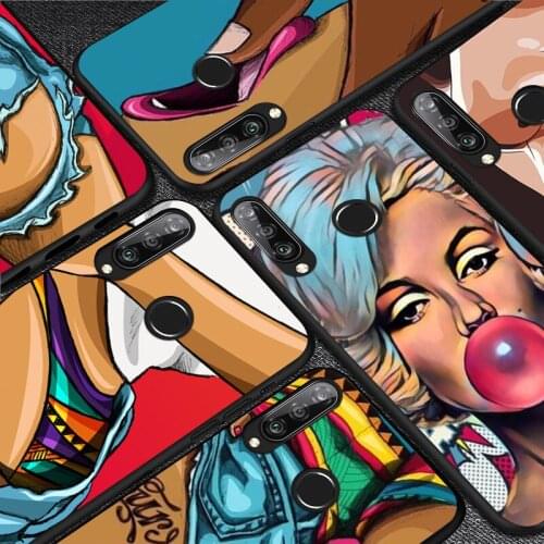 Sexy big girl art For Huawei Y9S Y6S Y8S Y9A Y7A Y8P Y7P Y5P Y6P Y7 Y6 Y5 Pro Prime 2020 2019 2018 Soft Phone Case