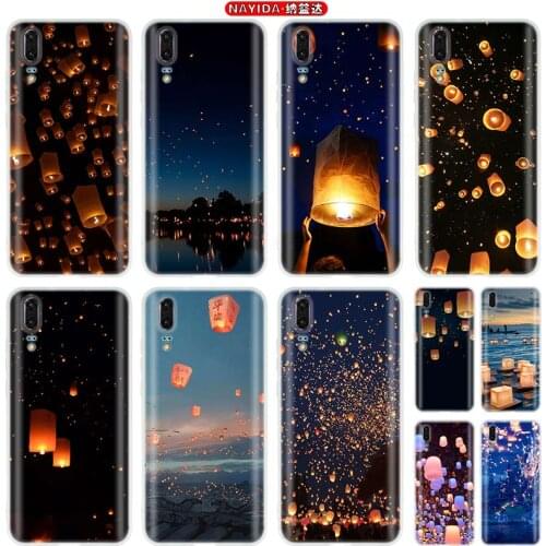 Soft Silicone Case For Huawei P40 P30 P20 P10 Lite E Pro Plus P Smart Z 2019 2020 Coque Kongming Lantern