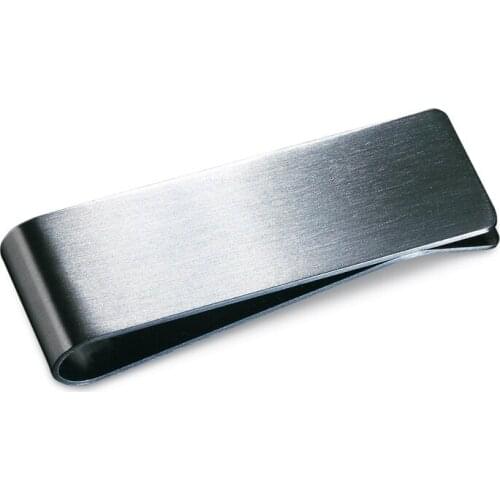 FGGS-Money Clip Stainless Steel Matt-Silver Finish in gift box