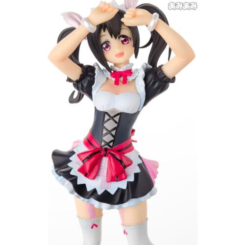 17cm Japanese anime figure Love live!Nico Yazawa figure Maid cosplay action figure collectible model toys for boys