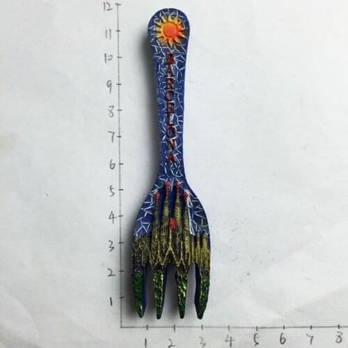 Spain Travel to commemorate the fridge posted refrigerator stickers Fridge Magnets