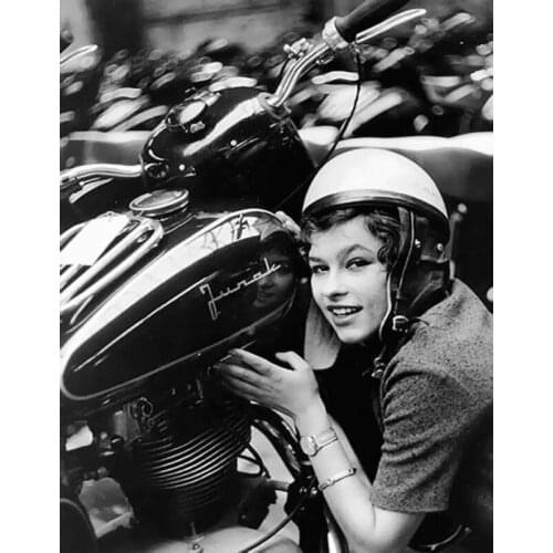 JUNAK polaco de METAL para motocicleta estaño signo cartel pared placa