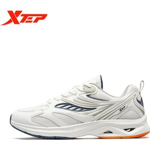 Xtep Mens Running Shoes Fall Lightweight Shock Absorbing Sports Running Shoes Breathable Casual Sneaker Shoe 880319116012