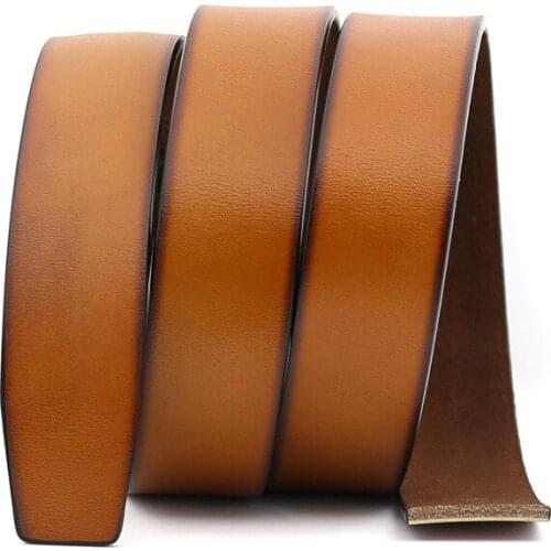 Mens Toothless Belt LY13308 Without Holes No Buckle