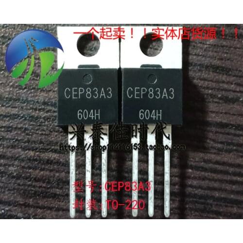 Xinyuan 10PCS/LOT CEP83A3 TO-220 83A3 TO220 100A 30V MOS FET Tube new original