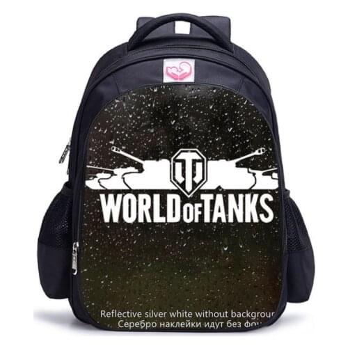 NEW Game World Of Tanks Backpack Kids Boys Girls School Shoulder Bags Student Daily Travel Knapsack College Mochila