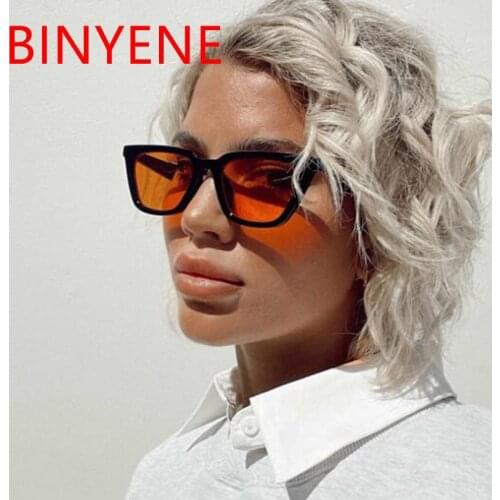 Fashion Square Sunglasses Unisex Luxury Designer Small Frame Yellow Sun Glasses For Women Men Retro UV400 Shades Eyewear UV400