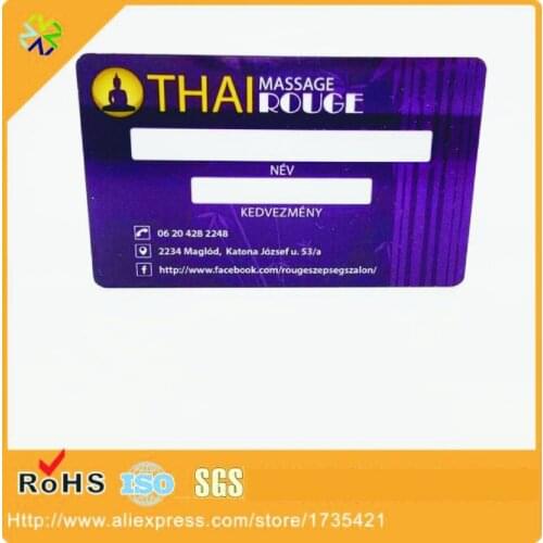 1000pcs/lot)Plastic PVC Business ID Card Printing