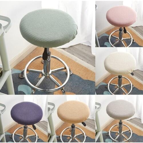 Round Stool Cover Corn Pile Stool Cover Bar Swivel Chair Cover Rotary Stool Cover Round Swivel Chair Cover