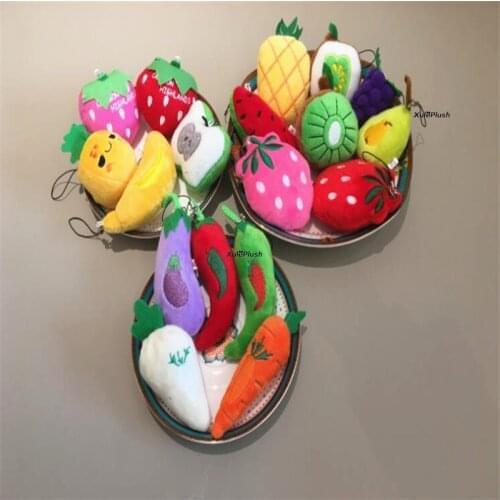 Designs For Choice - Vegetable Cotton Stuffed DOLL ; Accessory Small Plush Pendant TOY