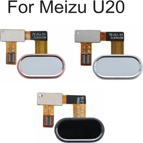 For Meizu U20 Home Button FingerPrint Touch ID Sensor Flex Cable Ribbon Replacement Part MEIZU Meilan U20 Button Key Flex Ribbon