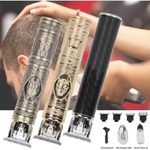 Electric Rechargeable Portable Electric Clipper Mini Hair Clipper Razor Professional Hair Clipper Cordless Trimmer