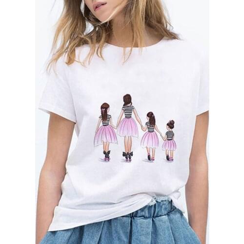 Russia T-Shirts for Girls Can Do Anything Oversized Ropa Aesthetic Soft Fabric Summer Woman Fashion 2021 Harajuku Super Mom Edgy