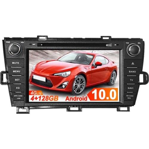 Android9 Headunit Car DVD Player GPS Navigation For Toyota Prius RHD 2009-2013 Auto Radio Stereo Tape Recorder Multimedia Player