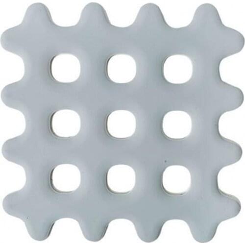 Creative Geometric Cup Coaster Multifunctional Hollow Silicone Heat-insulated Novelty Cup Mat Table Decor Kitchen Tools 4Colors