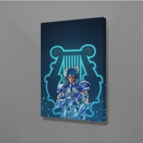 Lyra Orphee Saint Seiya Manga Canvas Home Decor Anime Prints Dorm Living Room Bedroom Painting Wall Art Decoration Poster