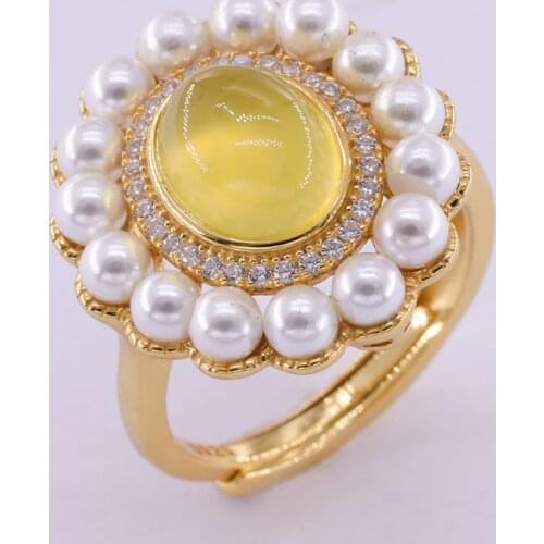Mele White Rings