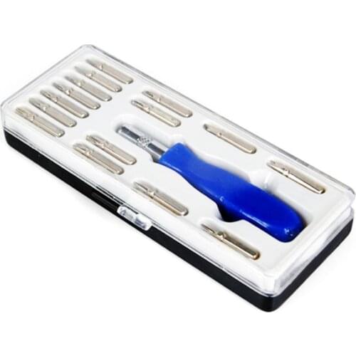 15pc Screwdriver Torx T5 T6 T8 T10 T15 Bit Removing Tool Kits Suit