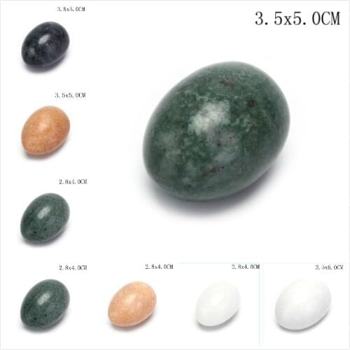 Natural Nephrite jade Drilled Yoni Eggs Pelvic Muscle Exercise Tightening Balls For Pregnant Women Health Care