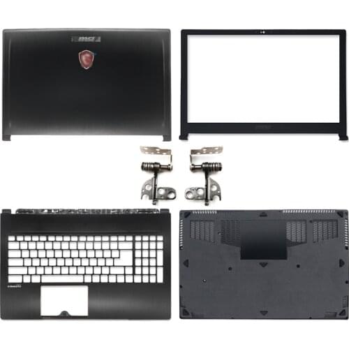 New LCD back cover/front frame/handrest/bottom case/hinge cover for msi gs63 gs63vr MS-16K1 MS-16K2 series portable top cover