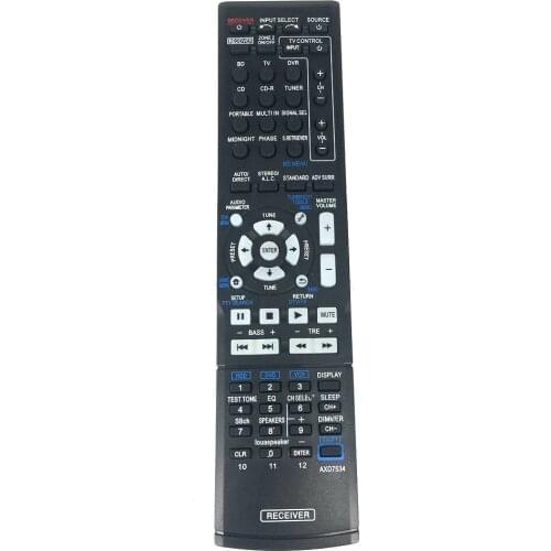 New AXD7534 Remote Control For Pioneer AV Receiver Amplifier VSX-521-K VSX-920-K VSX-1135-K VSX-1125-K VSX527S VSX921K AXD7568