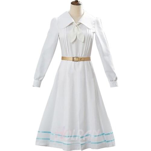 New Hot Cartoon BEASTARS Cos Haru Cosplay Anime Outfit Lady Long Dress Halloween Christmas Cosplay Costume