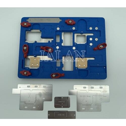 JALAN MJ K20 Motherboard repair fixture for iPhone X/XS/XS MAX IC Nand chip layered fixed Maintenance clamp platform repair tool
