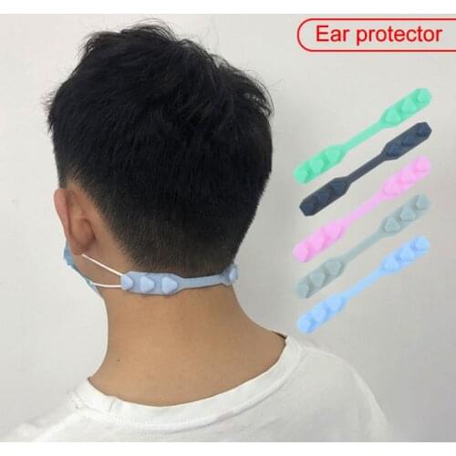 Silicone Mask Earmuffle Artifact Mask Rope Extension Buckle Ear Protection Strap Pain Prevention Hook Strap Holder